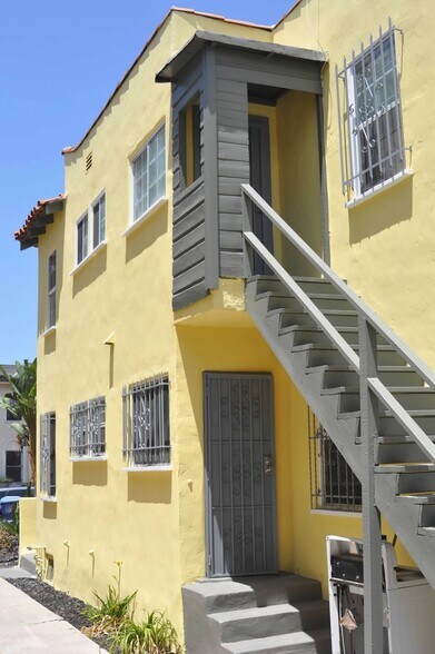 Side view of the buliding - 1354 S Cloverdale Ave