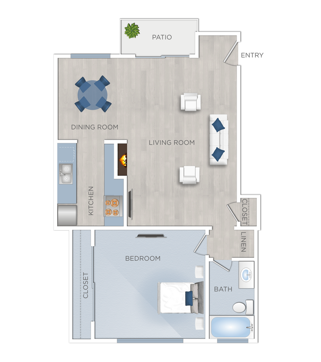 Floorplan - Kester Ave. Apts.