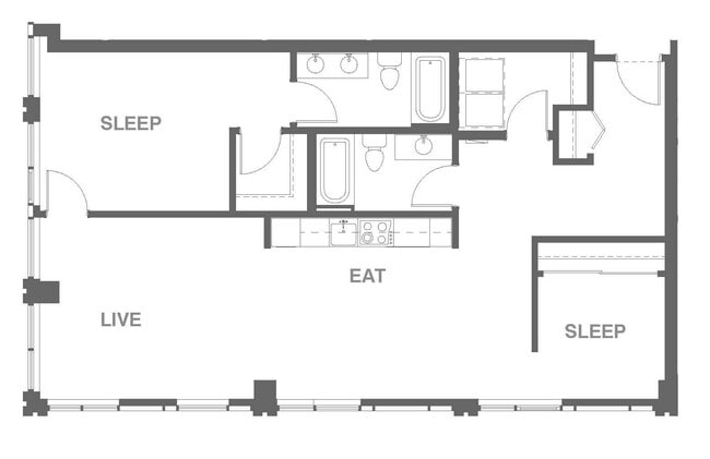 Floorplan - Walton Lofts
