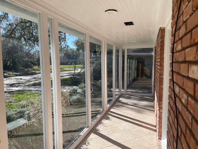 sun room in front of house - 3706 Murworth Dr