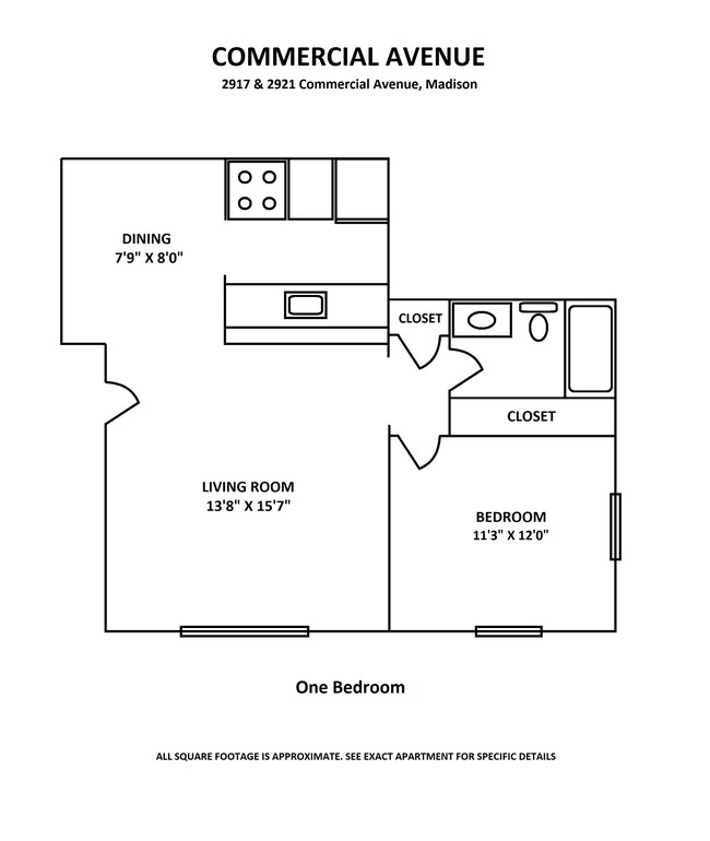 Floorplan - Commercial Avenue