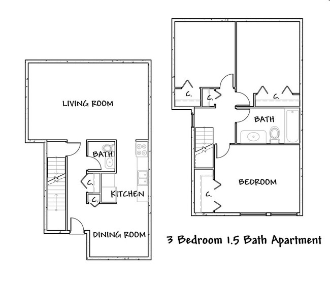 3BR/1.5BA - Noel Village