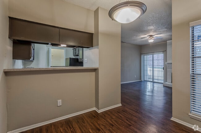 2BR, 1BA - 874 SF A2 - Dining/Living Area - Bristol Apartment Living