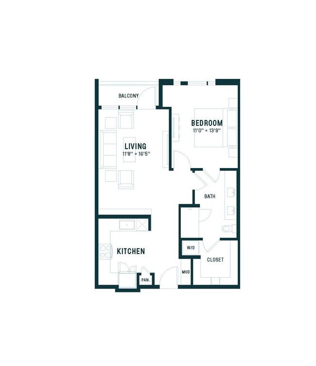 Floorplan - The Langford