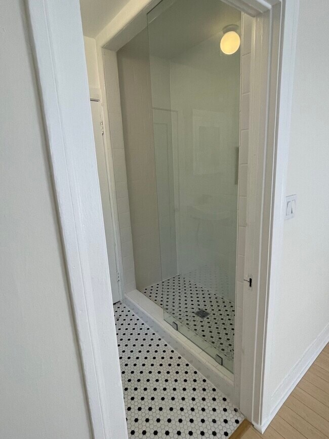 Brand new custom shower - 1223 N Orange Grove Ave