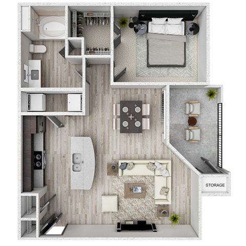 A2 - Hartman Floor Plan - 99 at South Winds
