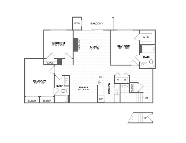 Floorplan - Everly Darien