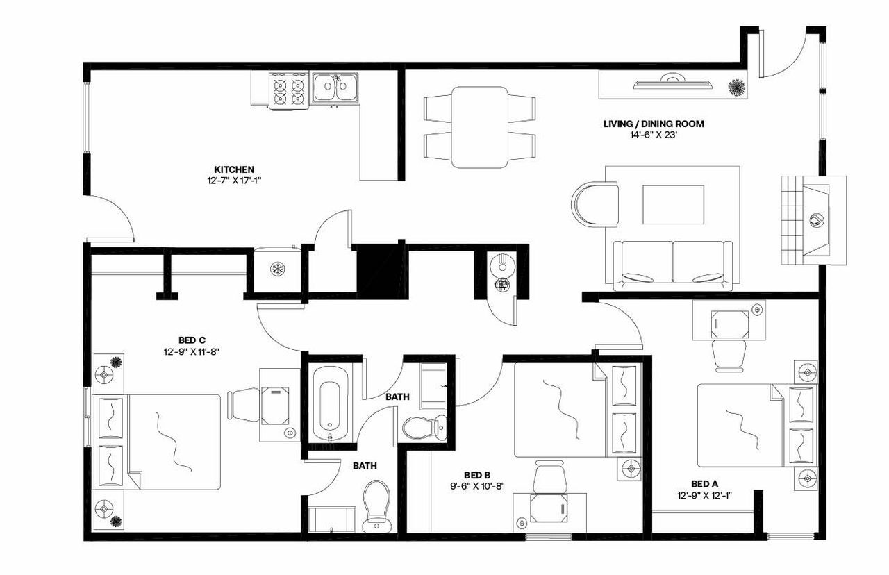 Building Photo - Room in Shared 3 bed/1.5 bath home