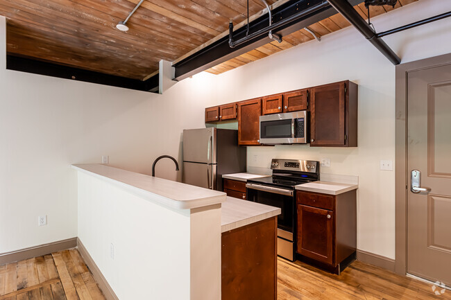 Kitchen - Lofts at Cargill Falls Mill