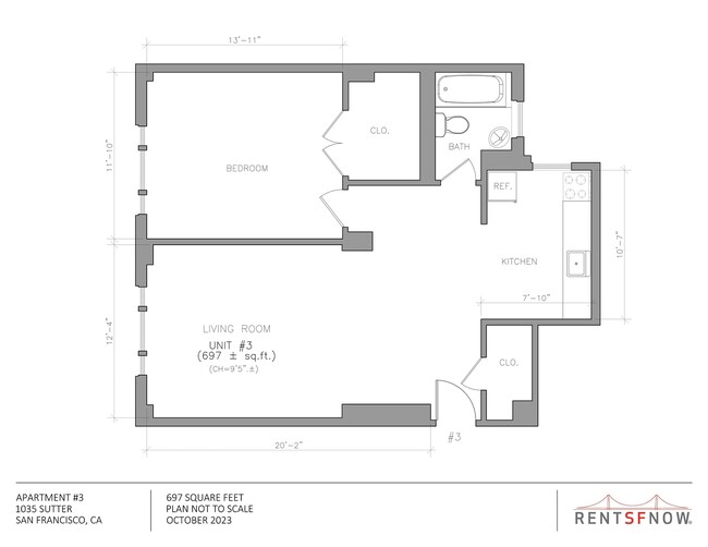 Floorplan - 1035 Sutter