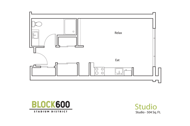 Floorplan - Block 600