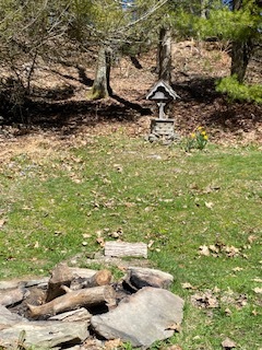 side yard fire pit area - 2199 Sutton Rd