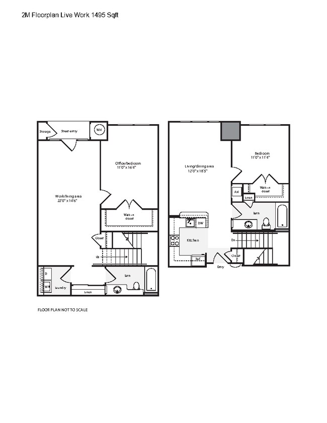 Floorplan - The Flats at Wheaton Station
