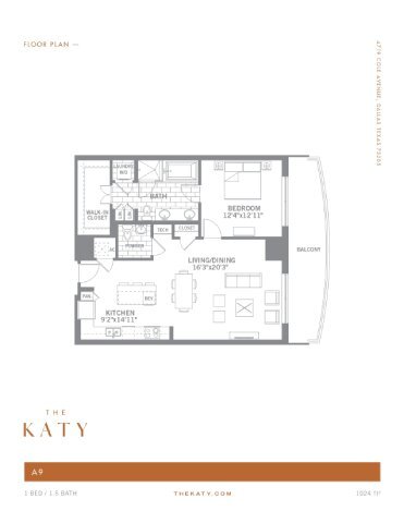 Floorplan - The Katy