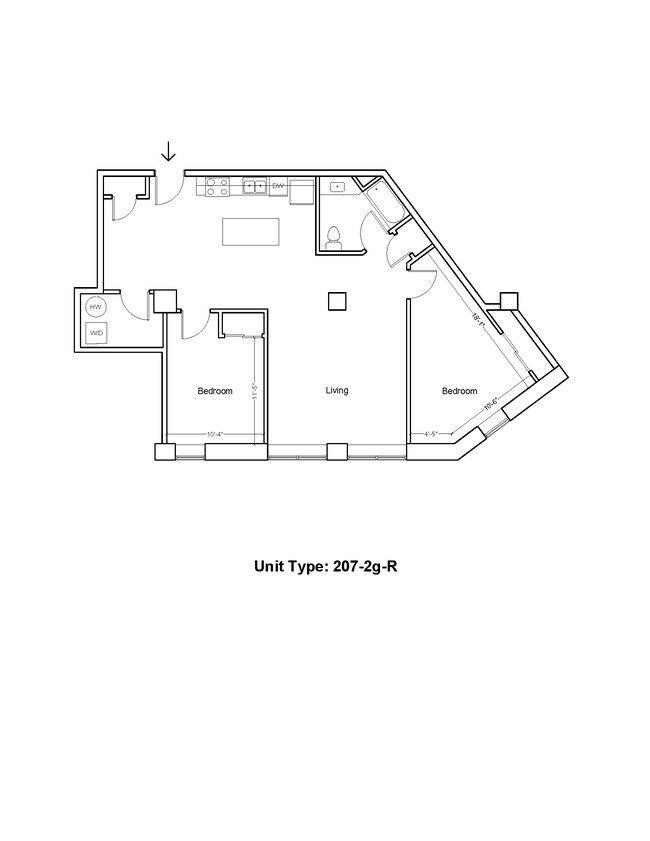 Floorplan - MidCity Apartments