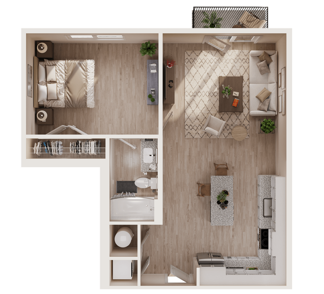Floorplan - The Easley at UC