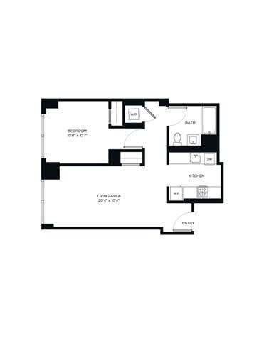 Floorplan - Third at Bankside