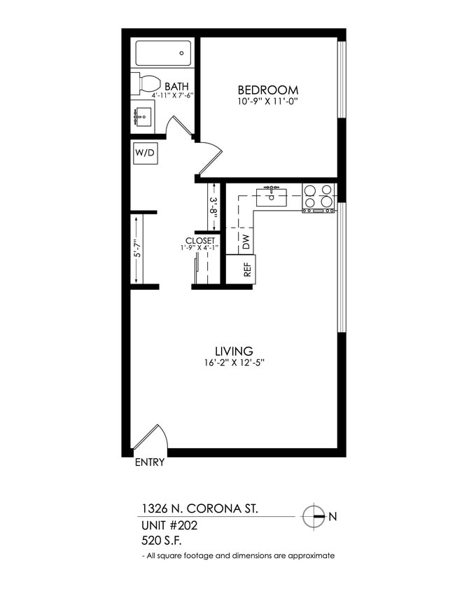 Floorplan - 1326 Corona