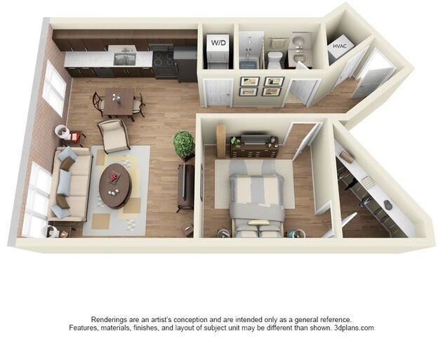 Floorplan - Printing Press Lofts