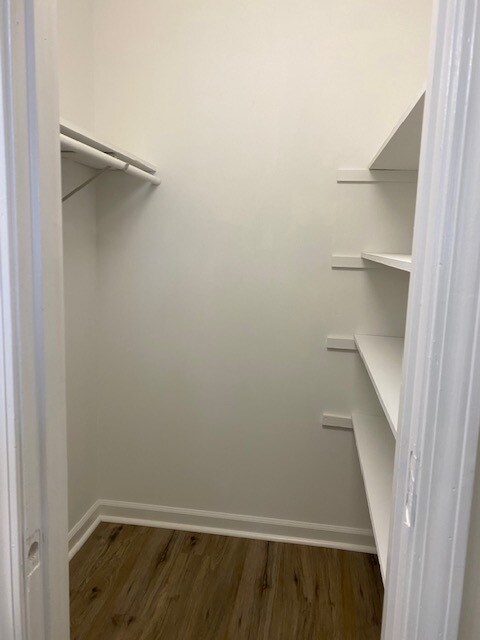 Master walk in closet - 411 Filter Plant Rd