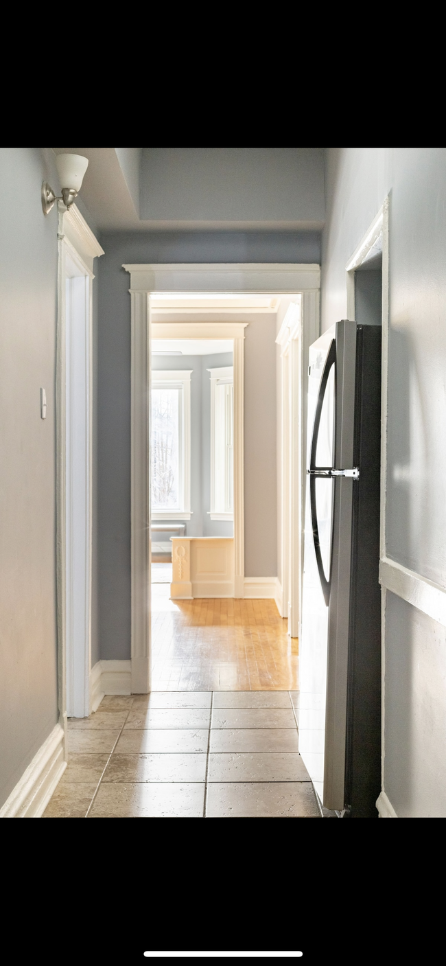 Hallway to Living Room and Dinning Room - 1441 N Washtenaw Ave