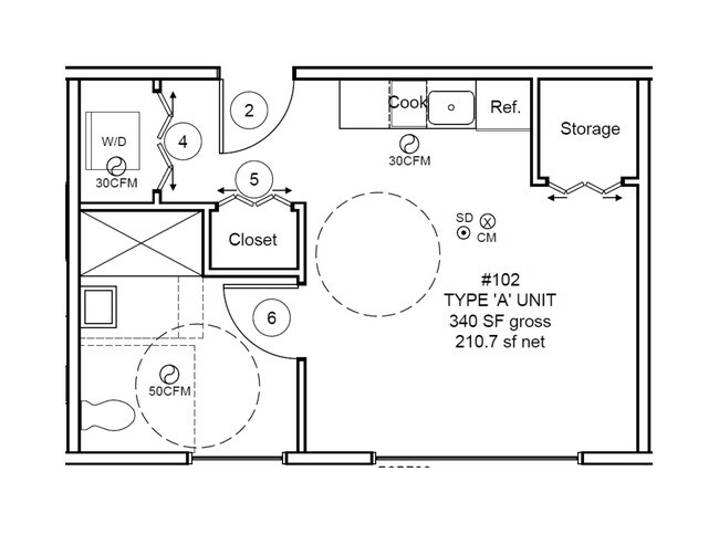 Floorplan - Jupiter Apartments