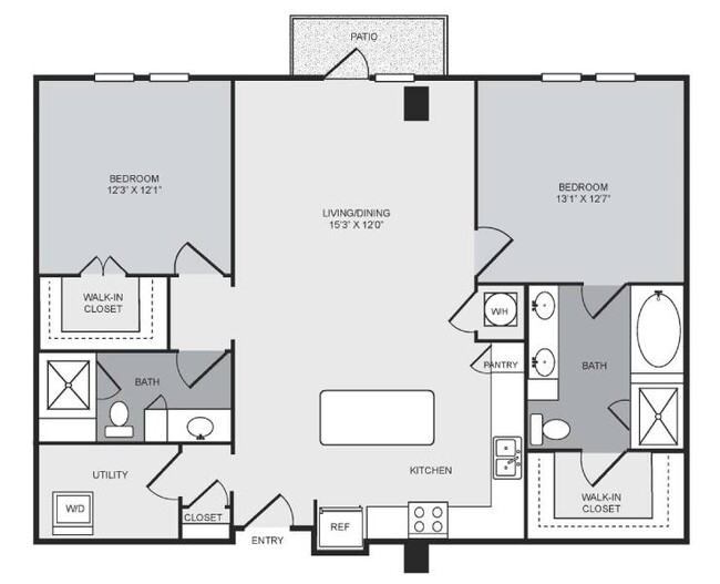 Floorplan - Cantabria at Turtle Creek