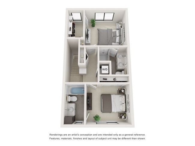 Floorplan - Maple Place Apartments