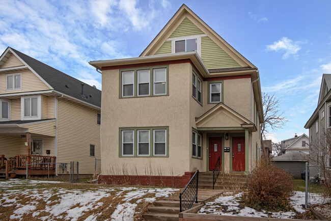 Apartment is the lower unit of this classic south Minneapolis duplex. - 3022 Columbus Ave.