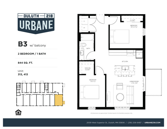 Floorplan - Urbane218