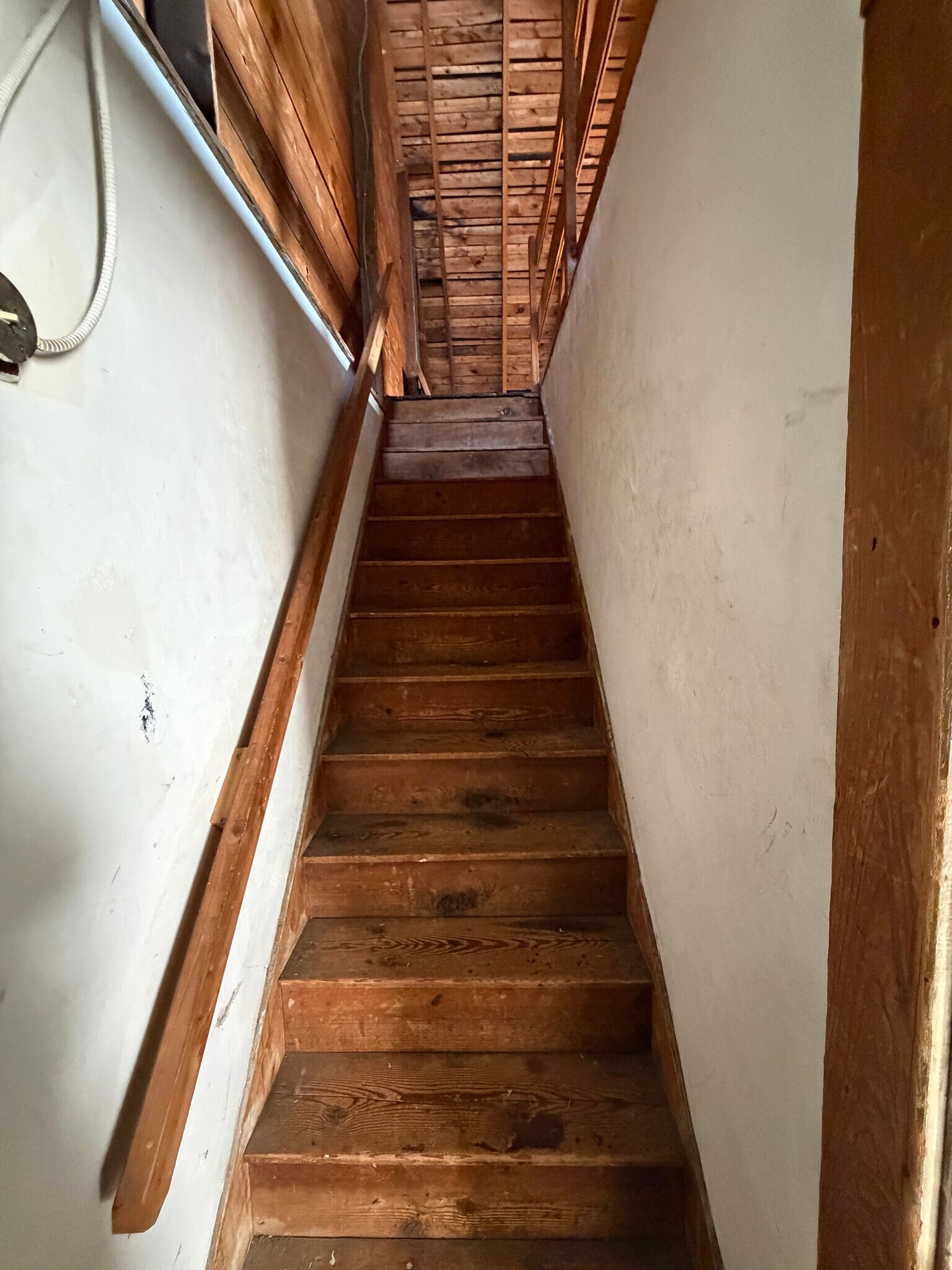 Attic stairs - 71 Foster St