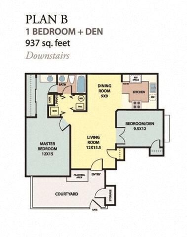 Floorplan - The Resort at Encinitas Luxury Apartment H...