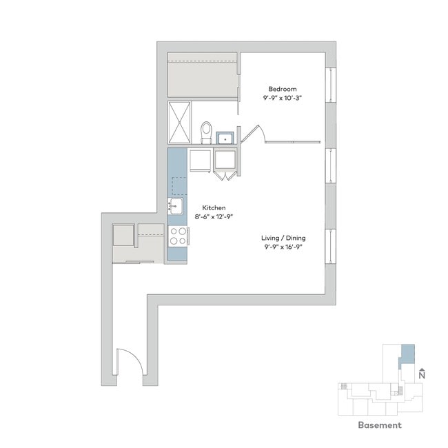 Floorplan - Interstate Flats
