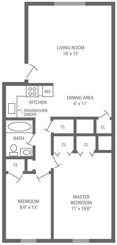 Floorplan - Hampton Gardens