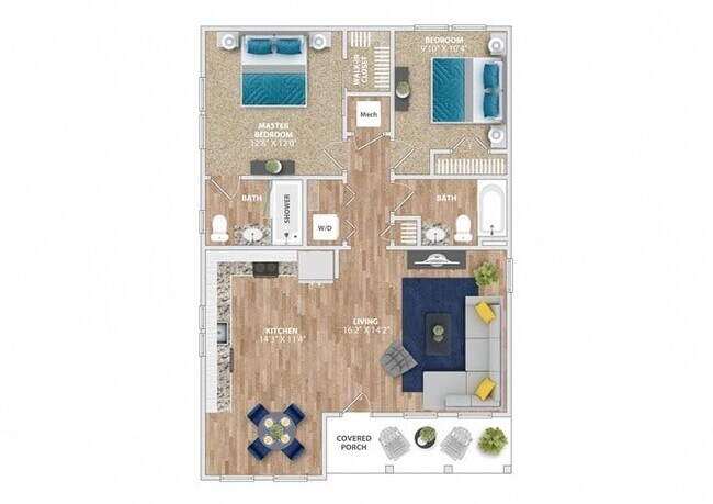 Floorplan - Swells Cottages