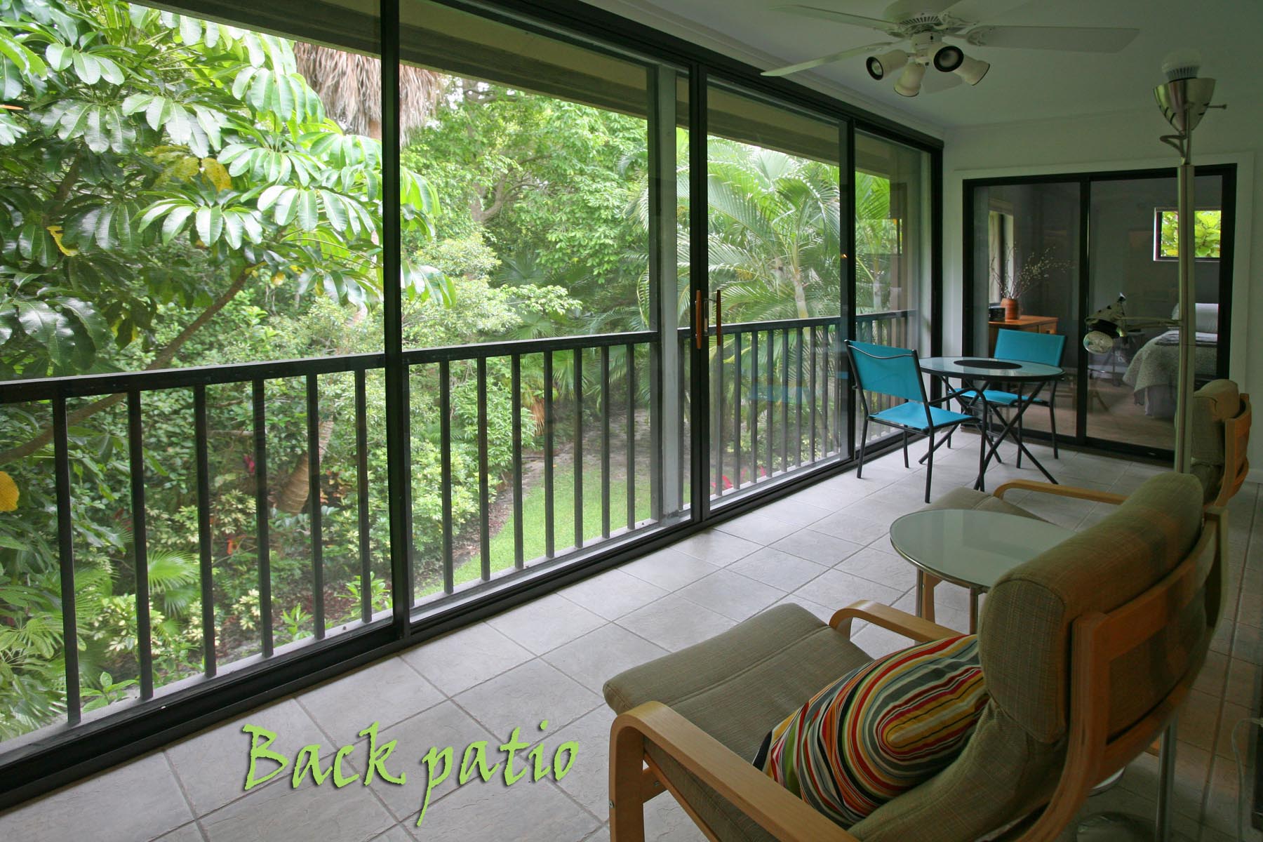 back enclosed patio - 1636 Brookhouse Dr