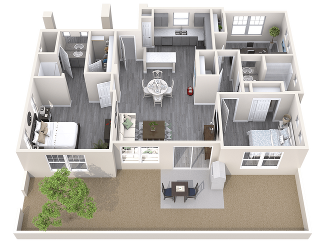Floorplan - The Villas at Prairie Center