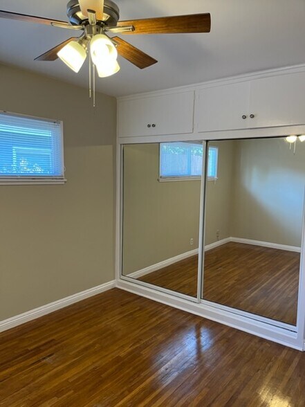Primary has mirror closet. - 18033 Glenburn Ave