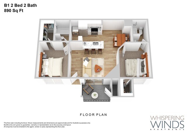 Floorplan - Whispering Winds