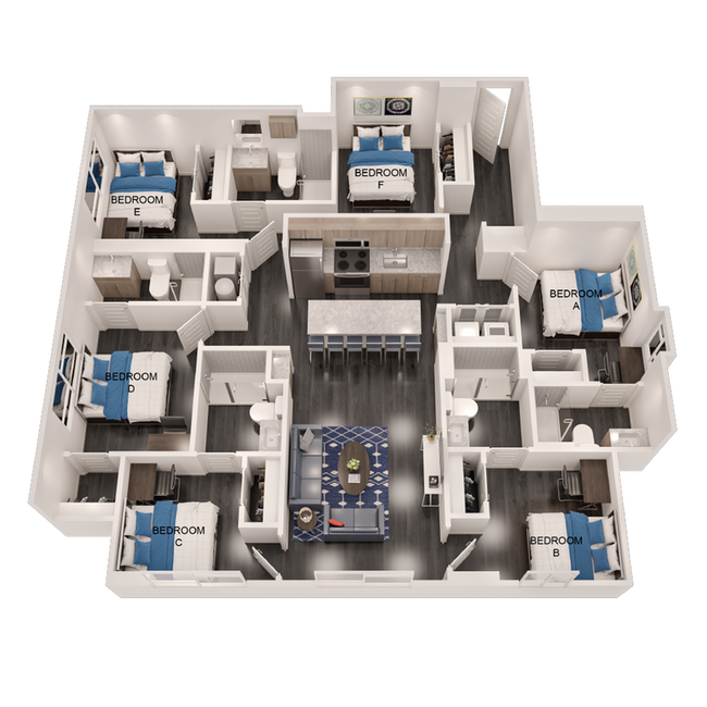 F1: 6-5-1930 sf - Aspire Tucson: Off-Campus Student Housing