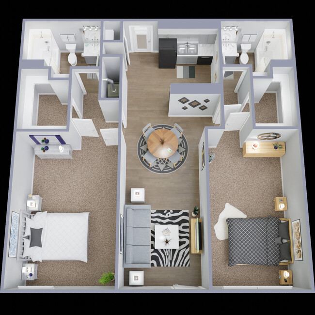 Floorplan - The Park at Malaga