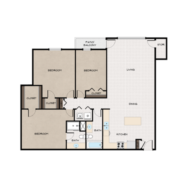 Floorplan - Ascent at South Hill