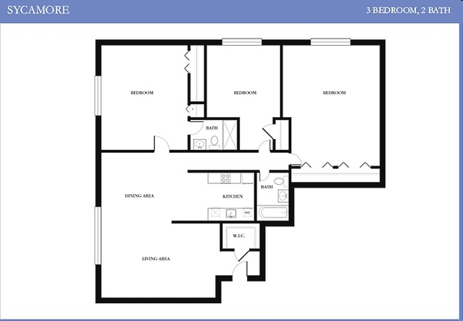 3BR/2BA - The Fairmont