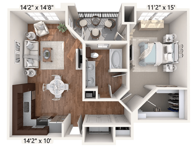 Floorplan - Bridge at Indigo