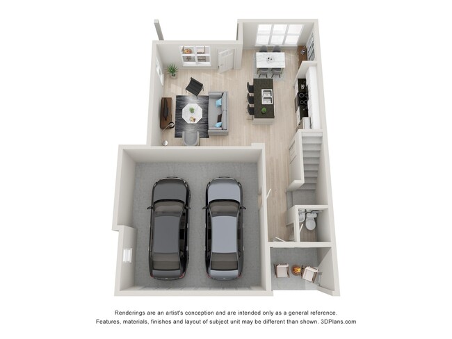 Floorplan - The Strand at Beulah Townhomes