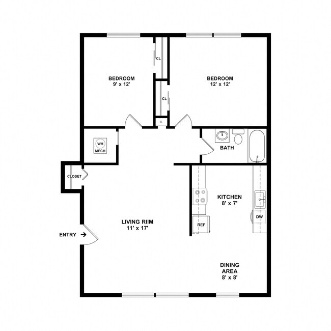 Floorplan - Glassboro Terrace