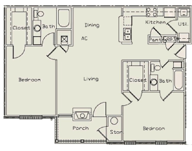 2BR/2BA - Indian Hills