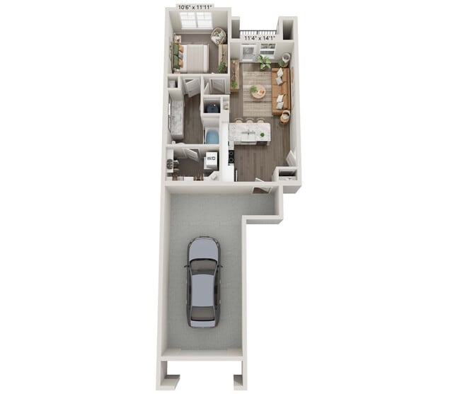 Floorplan - Lenox Sienna | Apartments & Townhomes