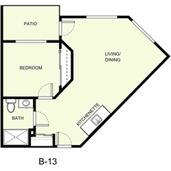 Floor Plan B-13 - Pearl Crossing