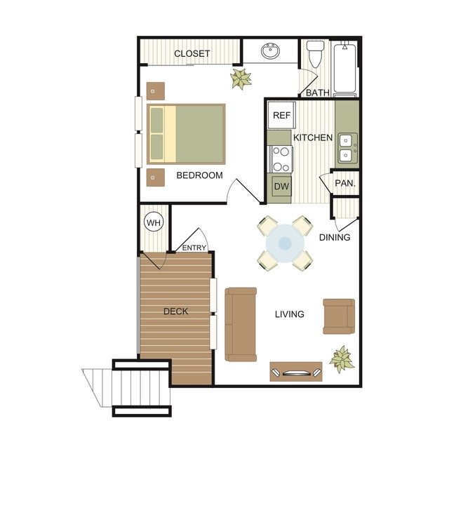 Floorplan - RiverBend Apartment Homes